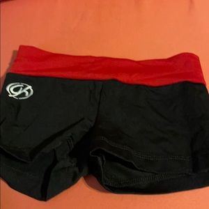 Gymnastics shorts